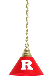 Rutgers Scarlet Knights Single Gold Billiard Lamp