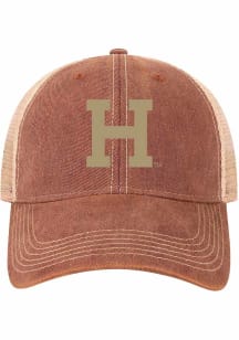Legacy Harvard Crimson Old Favorite Trucker Adjustable Hat - Maroon