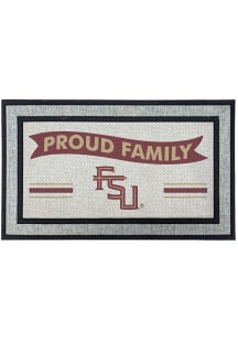 Florida State Seminoles Proud Family 18x30 Door Mat