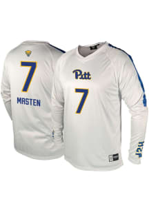 Izzy Masten Genuine Collective Pitt Panthers White NIL Volleyball Jersey
