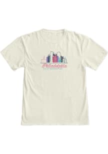 Blue 84 Philadelphia Womens Ivory City of Brotherly Love Short Sleeve T-Shirt