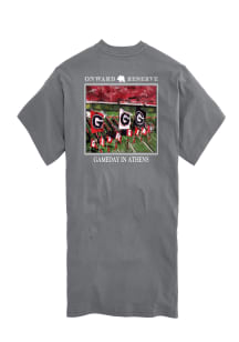 Onward Reserve Georgia Bulldogs Charcoal Gameday in Athens Short Sleeve T Shirt