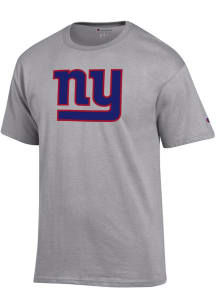 Champion New York Giants Grey Jersey Short Sleeve T Shirt