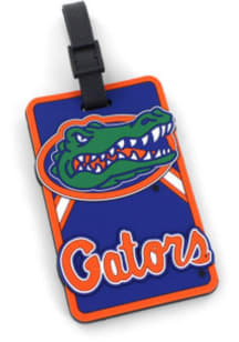 Florida Gators Blue Soft Rubber Bag Tag Luggage Tag