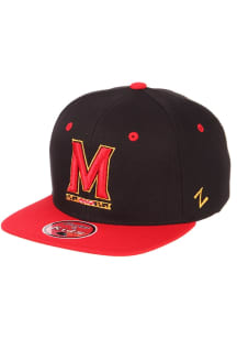 Zephyr Maryland Terrapins Black Z11 Mens Snapback Hat