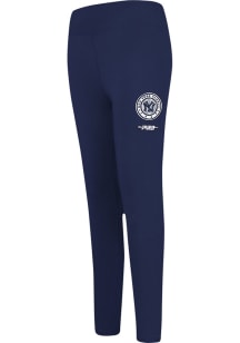 Pro Standard New York Yankees Girls Navy Blue Retro Classics Bottoms Leggings