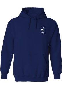 Vive La Fete France National Team Womens Navy Blue Dana Hooded Sweatshirt