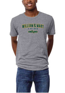 William & Mary Tribe Grey Primary Logo Short Sleeve Fashion T Shirt