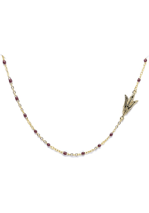 Arizona State Sun Devils Enamel Side Set Logo Necklace