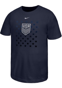 Nike USMNT Youth Navy Blue Nike Team Logo Short Sleeve T-Shirt