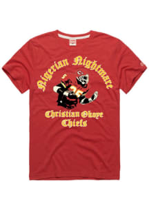 Christian Okoye Kansas City Chiefs Red Nigerian Nightmare Short Sleeve Fashion Player T Shirt