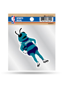 Charlotte Hornets Mascot Auto Decal - Purple
