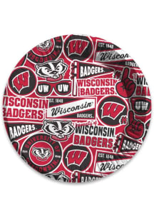 Wisconsin Badgers 7" 25pk Paper Plates