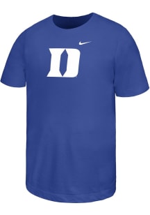 Nike Duke Blue Devils Youth Blue Primary Logo Short Sleeve T-Shirt