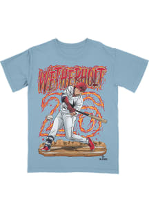 JJ Wetherholt St Louis Cardinals Light Blue V2 Short Sleeve Fashion Player T Shirt