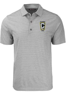 Cutter and Buck Columbus Crew Graphite Forge Heather Stripe Big and Tall Polo