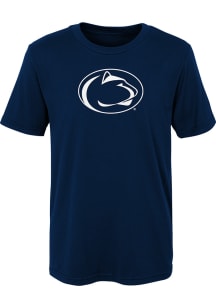 Penn State Nittany Lions Boys Navy Blue Primary Team Logo Short Sleeve T-Shirt