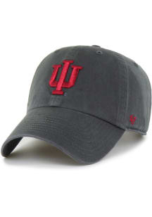 47 Indiana Hoosiers Clean Up Adjustable Hat - Charcoal