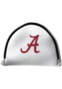 Alabama Crimson Tide White Mallet Putter Cover