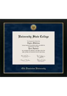 Old Dominion Monarchs Medallion Manchester Diploma Frame - Navy Blue