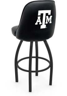 Texas A&M Aggies Padded Swivel Pub Stool - Black