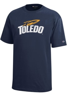 Champion Toledo Rockets Youth Navy Blue Core Short Sleeve T-Shirt