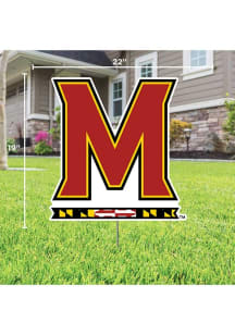 Maryland Terrapins Primary Yard Sign - Red