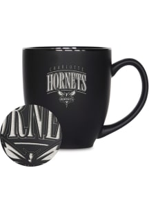 Charlotte Hornets Tribute Bistro Ceramic Mug - Black