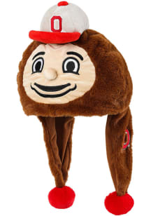 Ohio State Buckeyes Mascot Plush Dangle Foam Head