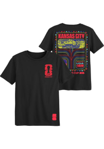 Mitchell and Ness FIFA Kansas City Boys Black WC26 City Local Short Sleeve T-Shirt