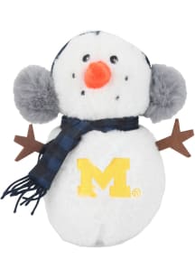 Michigan Wolverines 10" Snowman Decor
