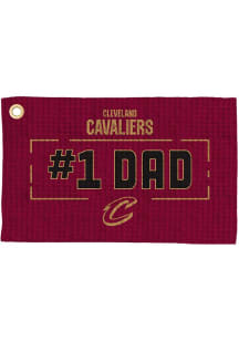 Cleveland Cavaliers #1 Dad Waffle Golf Towel