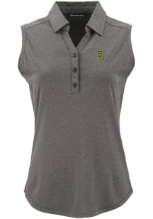 Cutter and Buck Baylor Bears Womens Black Forge Eco Polo Shirt