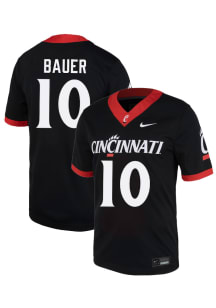 Patrick Bauer  Nike Cincinnati Bearcats Black NIL Name And Number Football Jersey