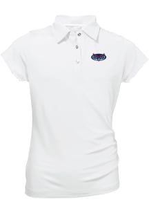 Florida Atlantic Owls Girls Pink Brighton Short Sleeve Polo