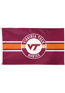 Virginia Tech Hokies 3x5 Applique Applique Flag