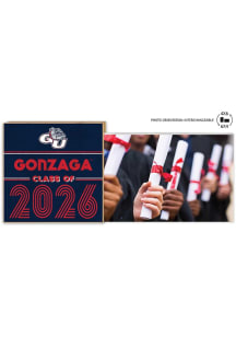 Gonzaga Bulldogs Class of 2026 Floating Picture Frame - Navy Blue
