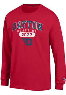 Champion Dayton Flyers Red Class of 2027 Jersey Long Sleeve T Shirt