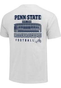 Penn State Nittany Lions White Football Stadium Short Sleeve T Shirt