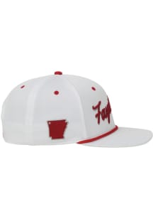 Fayetteville Fayetteville Script Adjustable Hat - White