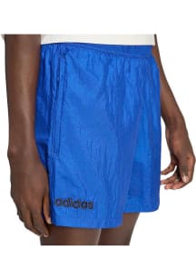 Adidas Team USA Mens Light Blue Graphic Shorts