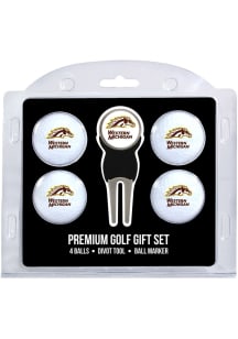 Western Michigan Broncos Divot Tool 4 Pack Golf Gift Set