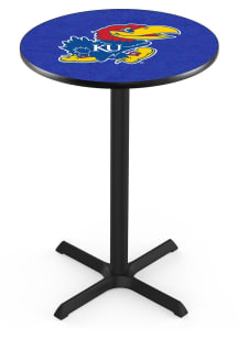 Kansas Jayhawks Cross Base Pub Table