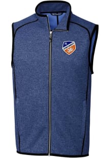 Cutter and Buck FC Cincinnati Mens Blue Mainsail Sleeveless Jacket