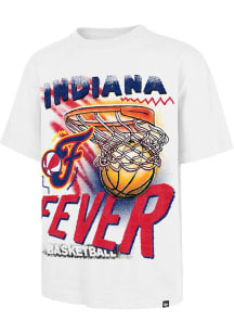 47 Indiana Fever White Jimbo Short Sleeve Fashion T Shirt