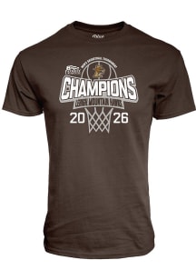 Blue 84 Lehigh University Brown 2026 Patriot League Men's Basketball Tournament Champions Short Sl..