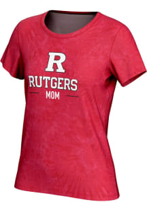 ProSphere Rutgers Scarlet Knights Womens Red MOM Short Sleeve T-Shirt