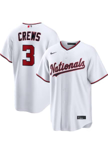 Dylan Crews Washington Nationals Mens Replica Home Jersey - White