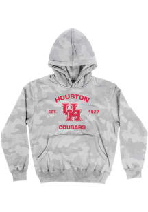 Vive La Fete Houston Cougars Toddler Grey Camo Long Sleeve Hooded Sweatshirt
