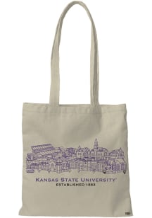 K-State Wildcats White Campus Tote